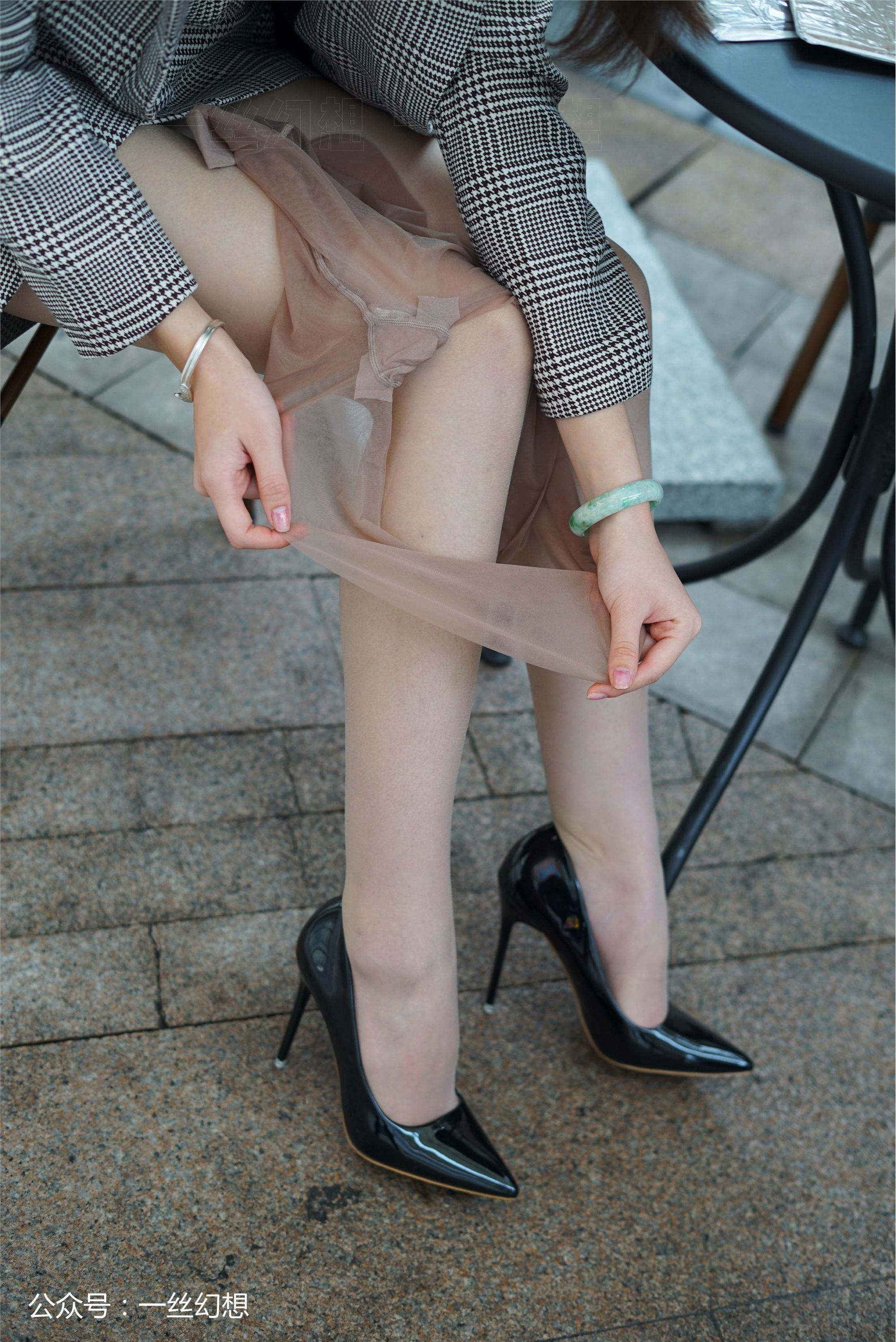 高丝女子图鉴 袜小喵×一丝幻想 NZ032 茜茜